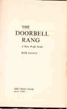 Image for The Doorbell Rang